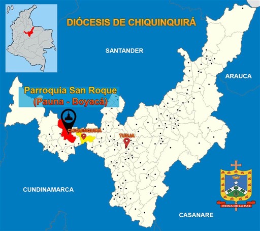 PARROQUIA SAN ROQUE (PAUNA BOYACÁ) Diócesis de Chiquinquirá